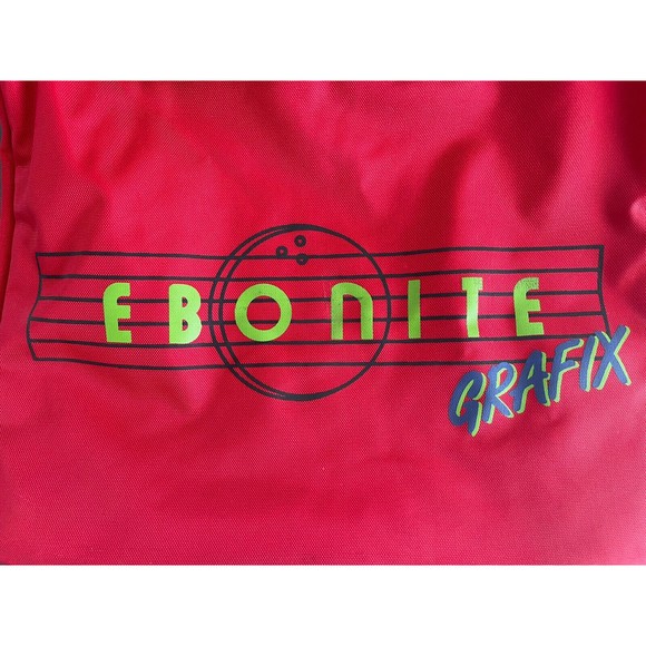 ebonite grafix bowling bag neon 90s - Picture 2 of 6